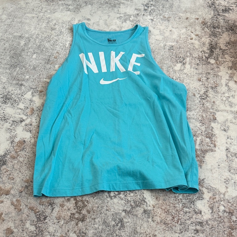Nike Aqua Sleeveless Top